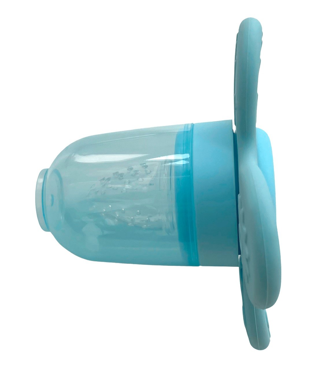Силиконовый ниблер KinderenOK Nibi Teether 2in1 с прорезывателем, голубой (280121) - фото 4