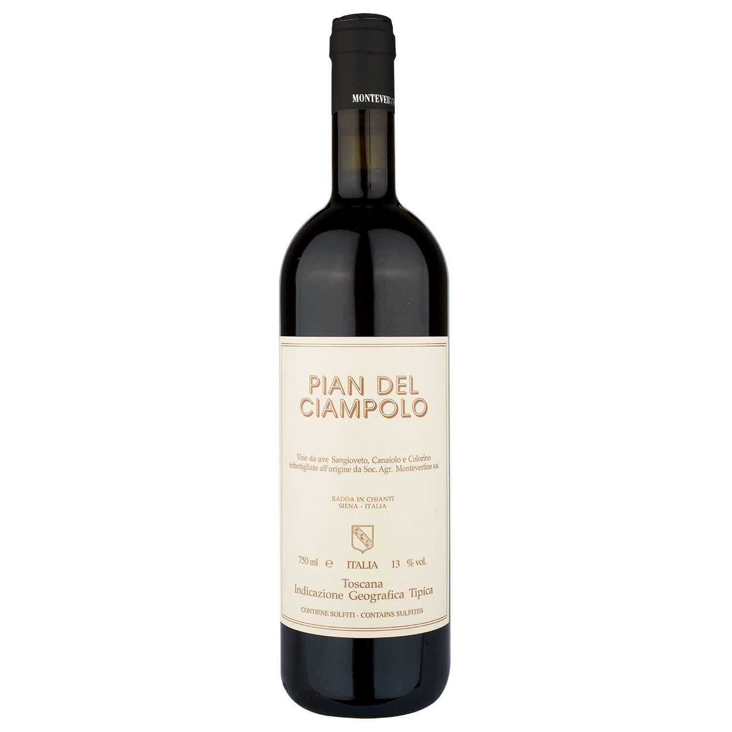 Вино Montevertine Pian del Ciampolo 2020, червоне, сухе, 0,75 л (R1158) - фото 1