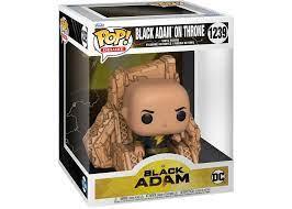 Фигурка Фанко Поп Черный Адам Черный Адам на троне Funko Pop Black Adam Black Adam 15 см BA 1239 - фото 3