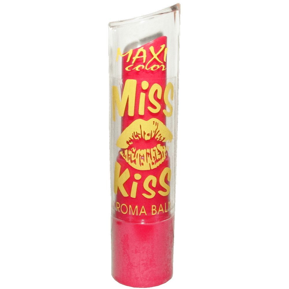 Гігієнічна помада Maxi Color Miss Kiss відтінок 01 (Солодкі тропічні фрукти) 2.3 г - фото 1