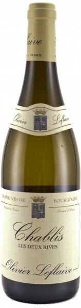 Вино Olivier Leflaive Chablis Deux Rives, біле, сухе, 12,5%, 0,75 л - фото 1