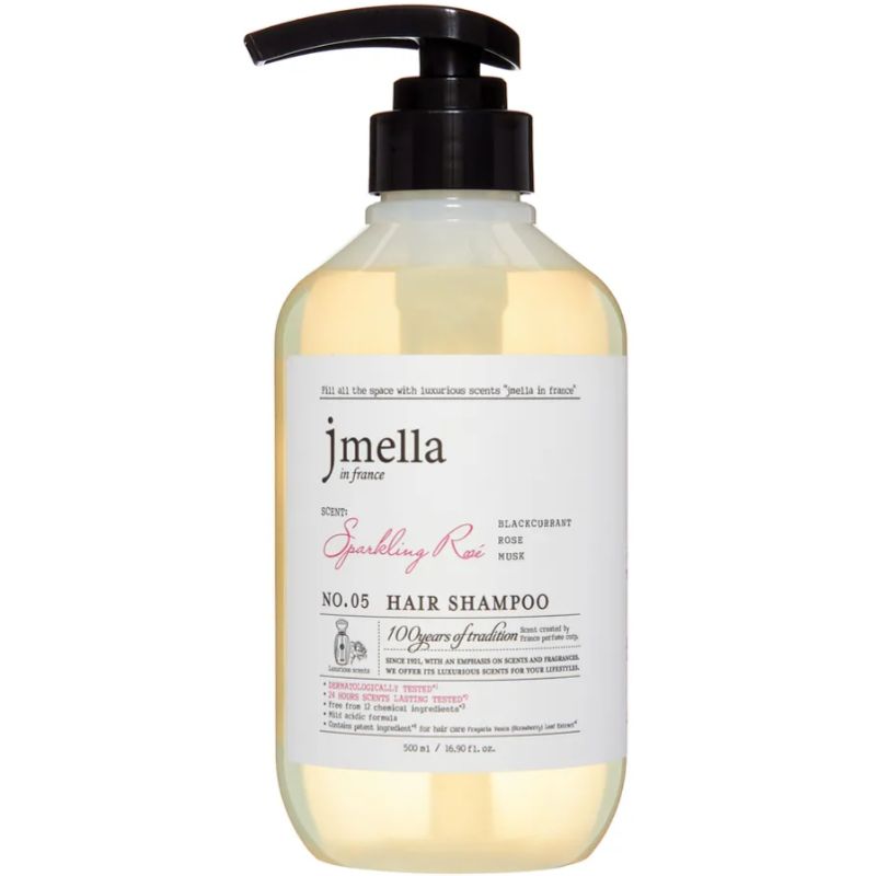 Шампунь парфюмированный Jmella In France Sparkling Rose Shampoo 500 мл - фото 1
