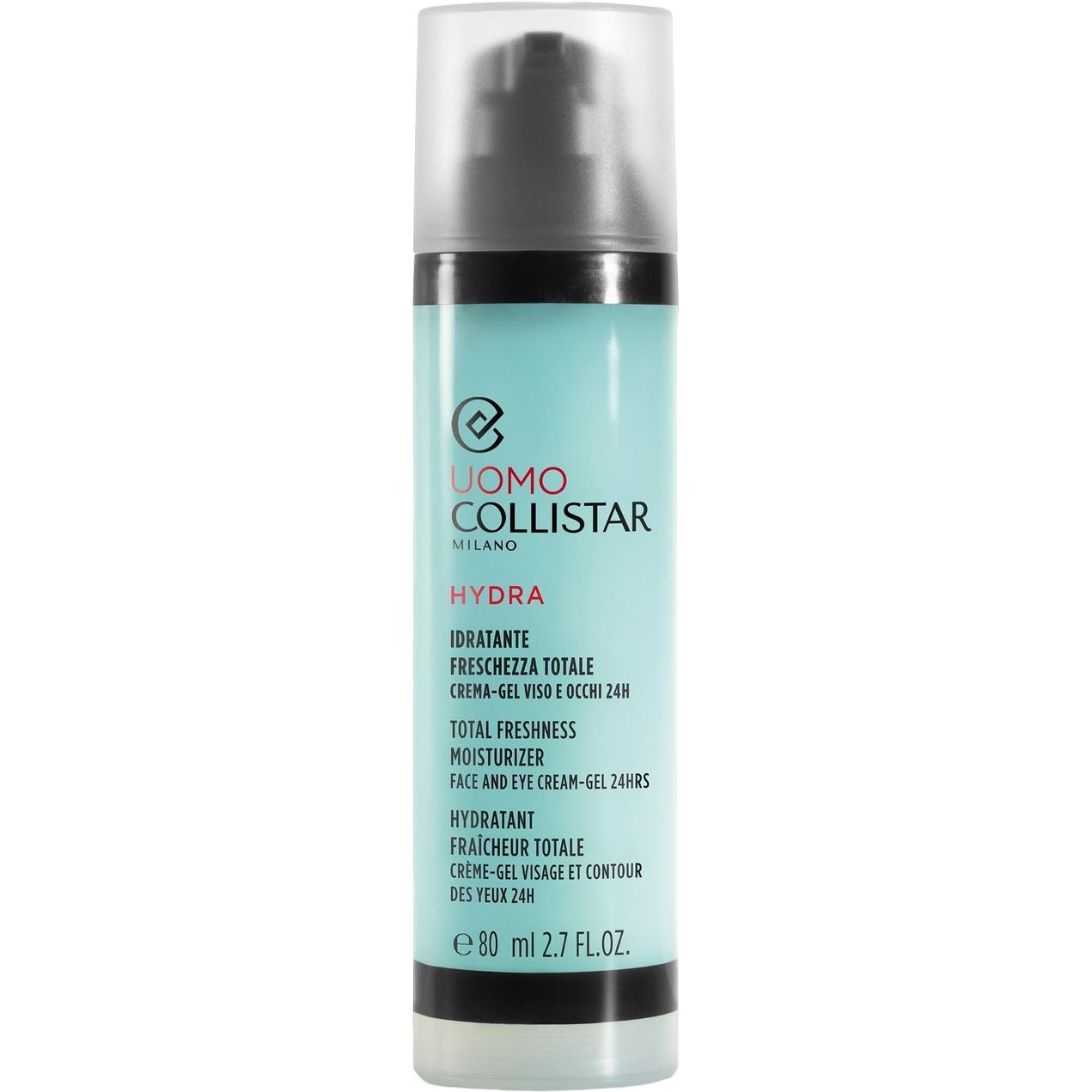 Мужской крем-гель для лица Collistar Total Freshness Moisturizer Face and Eye Cream-Gel 24H - фото 1