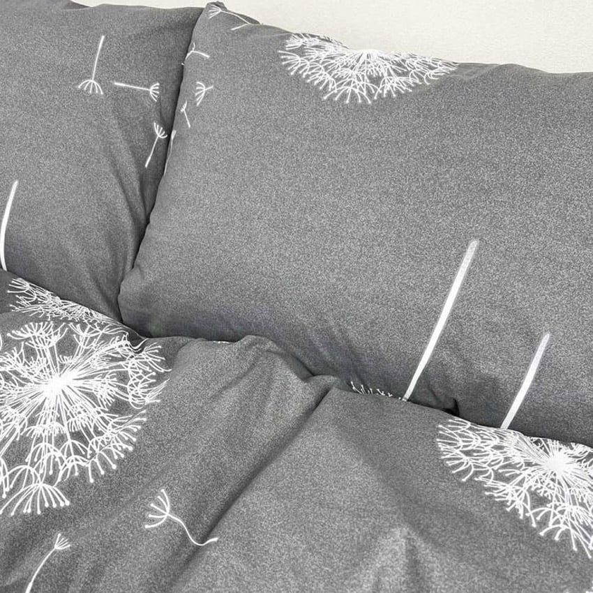 Комплект постельного белья Прованс Легкость, бязь, полуторный, серый (29475) - фото 3