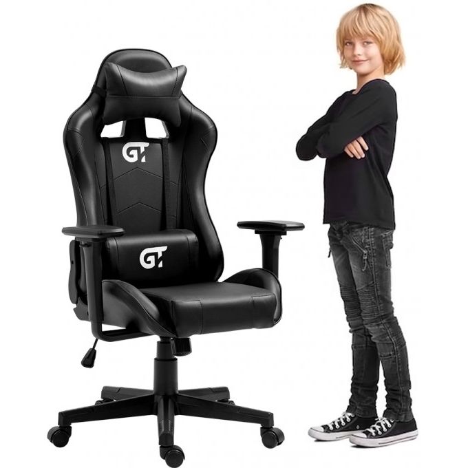 Геймерське дитяче крісло GT Racer X-5934-B Kids Black(X-5934-B Kids Black) - фото 4