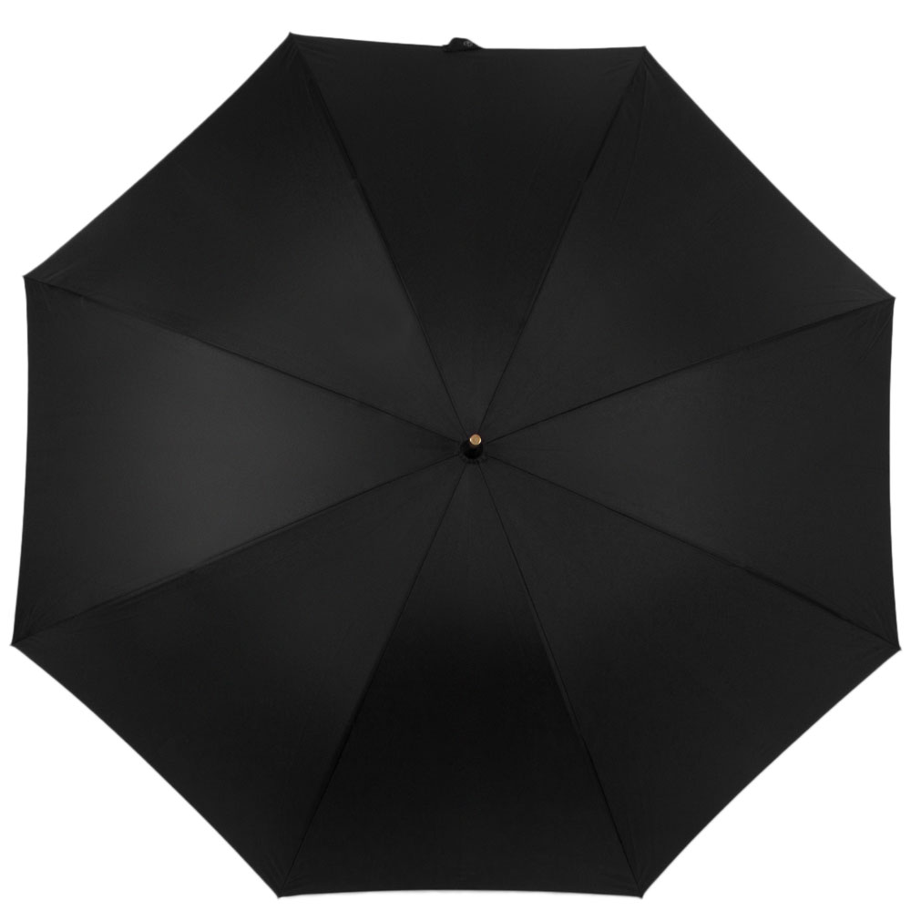 Чоловіча парасолька-палиця механічна Fulton 108 см чорна - фото 2