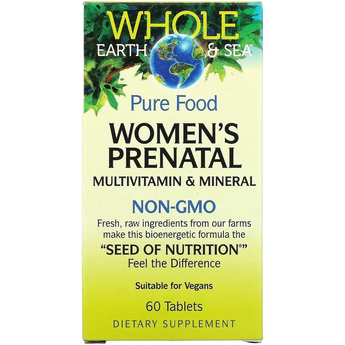 Мультивітаміни та мінерали для вагітних Natural Factors Women's Prenatal Multivitamin & Mineral 60 таблеток - фото 2