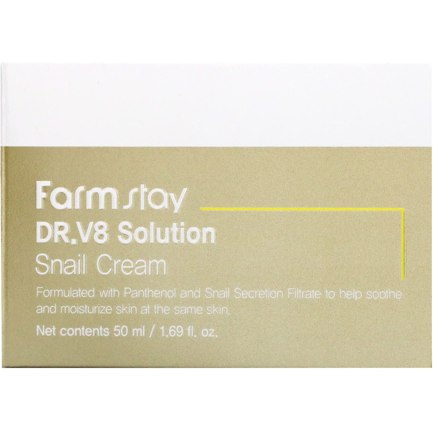 Крем для обличчя FarmStay Dr.V8 Solution Snail Cream 50 мл - фото 3
