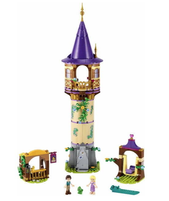 Конструктор LEGO Disney Princess Башня Рапунцель, 369 деталей (43187) - фото 3