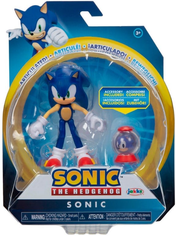 Игровая фигурка Sonic the Hedgehog Модерн Соник, с артикуляцией, 10 см (41678i-GEN) - фото 2