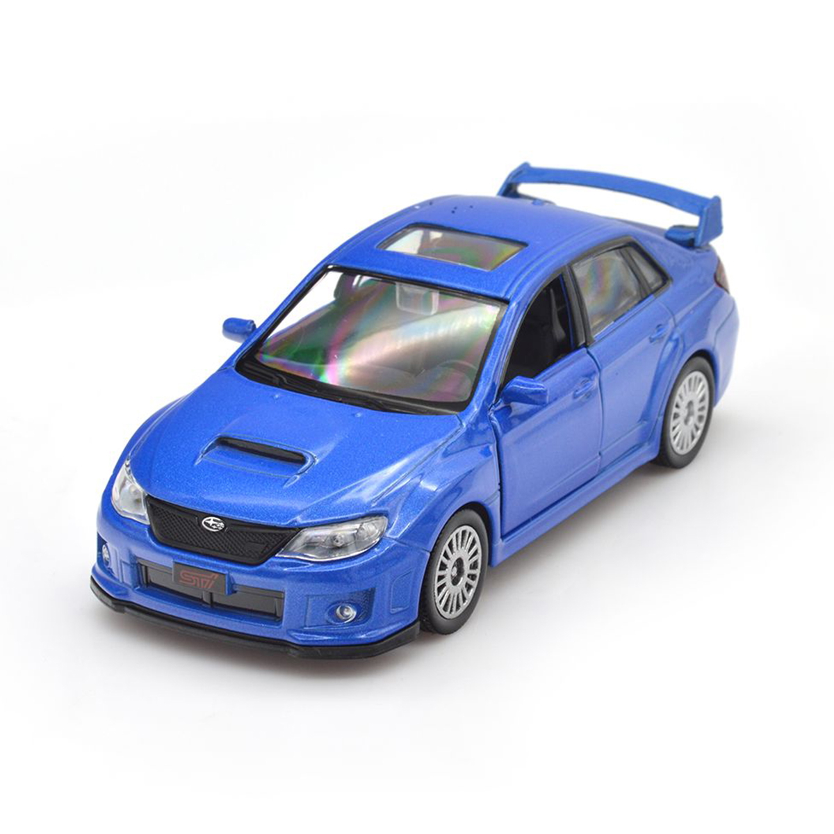 Автомодель TechnoDrive Subaru WRX STI, 1:32, синяя (250334U) - фото 2