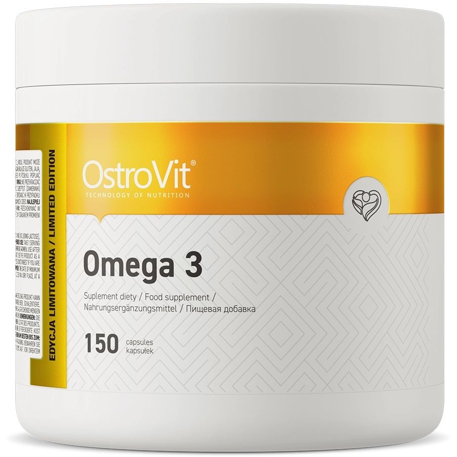 Жирные кислоты OstroVit Omega 3, 150 капсул - фото 1