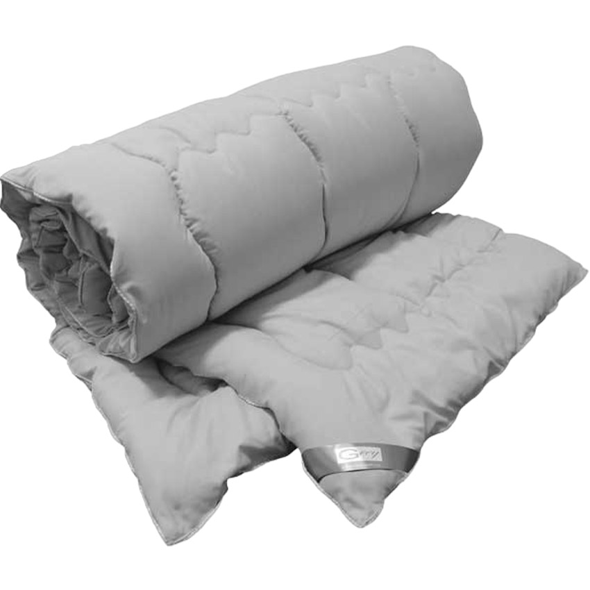Одеяло силиконовое Руно Grey, 200х220 см, серое (322.52GREY) - фото 1
