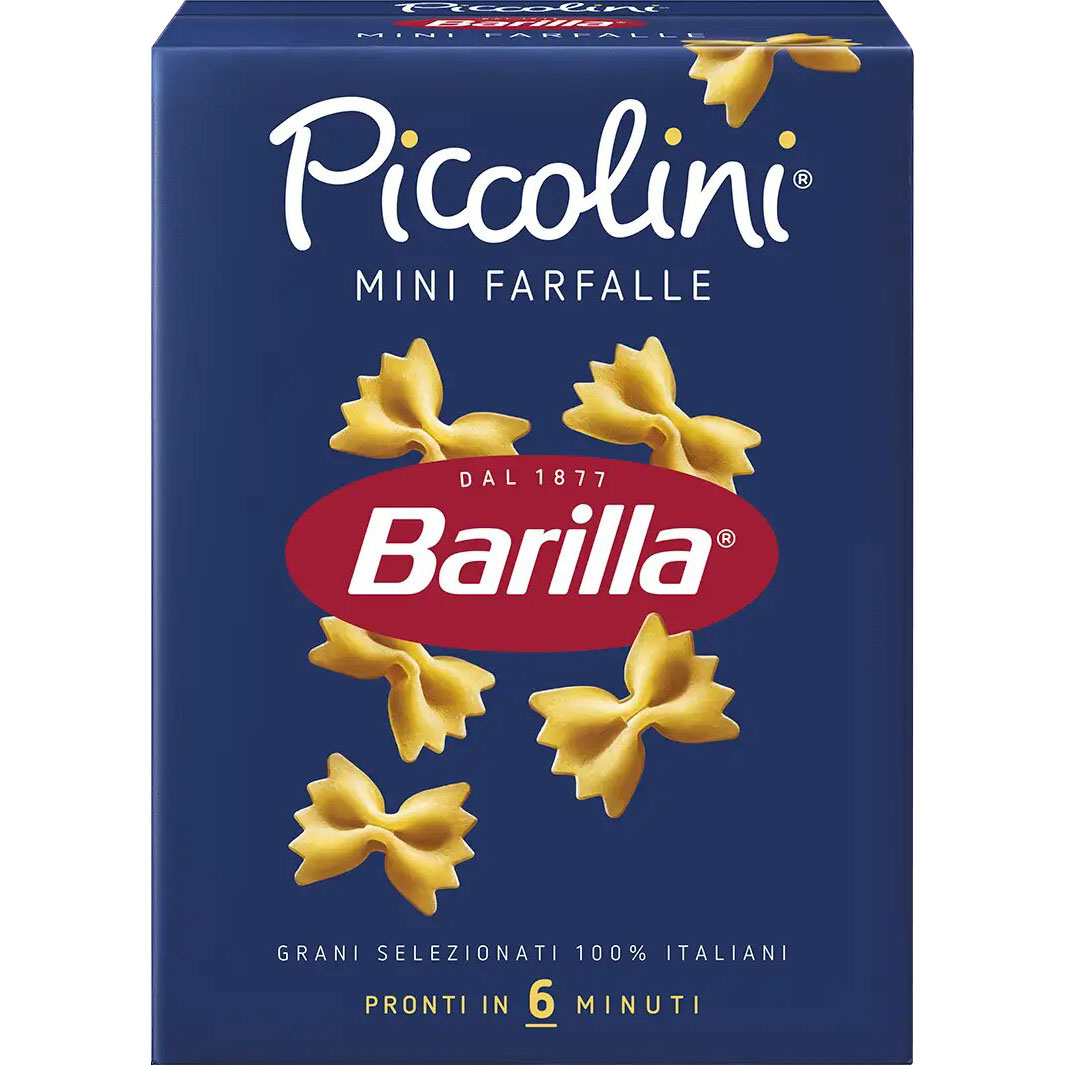 Макаронные изделия Barilla Mini Farfalle Piccolini 500 г - фото 1
