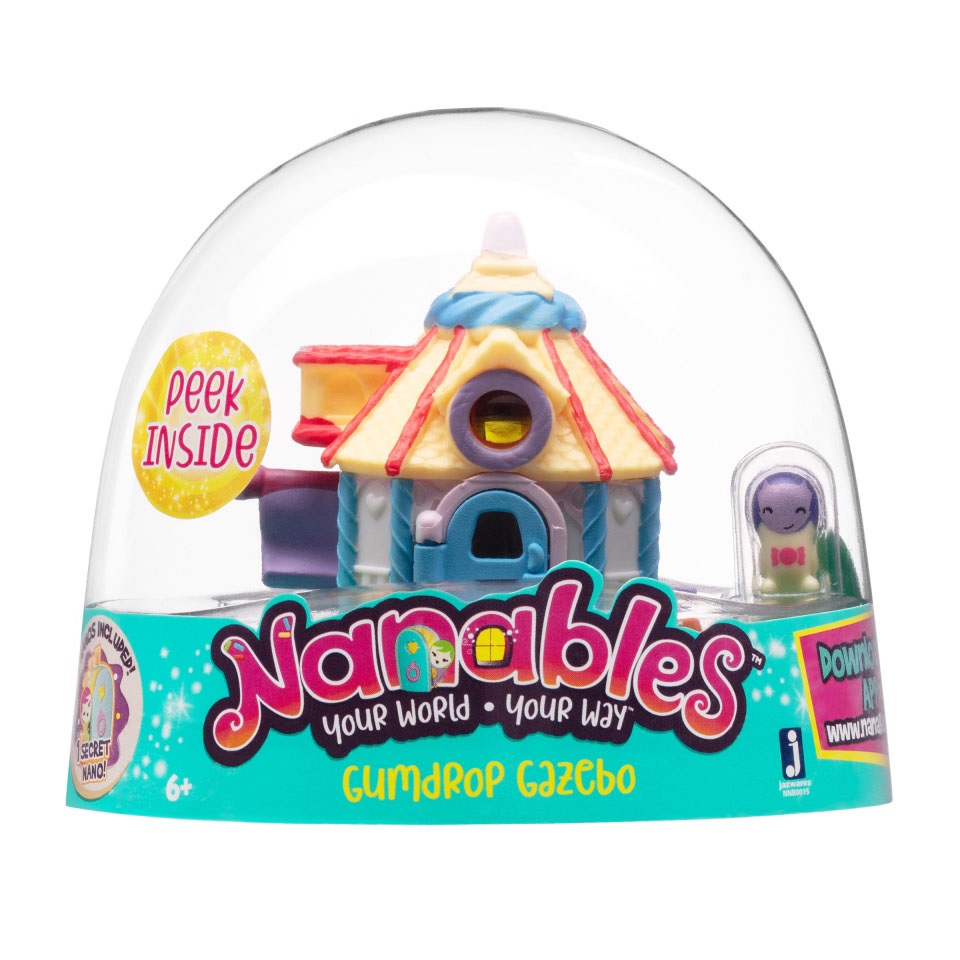 Игровой набор Nanables Small House Город сладостей Конфетный домик (NNB0015) - фото 1