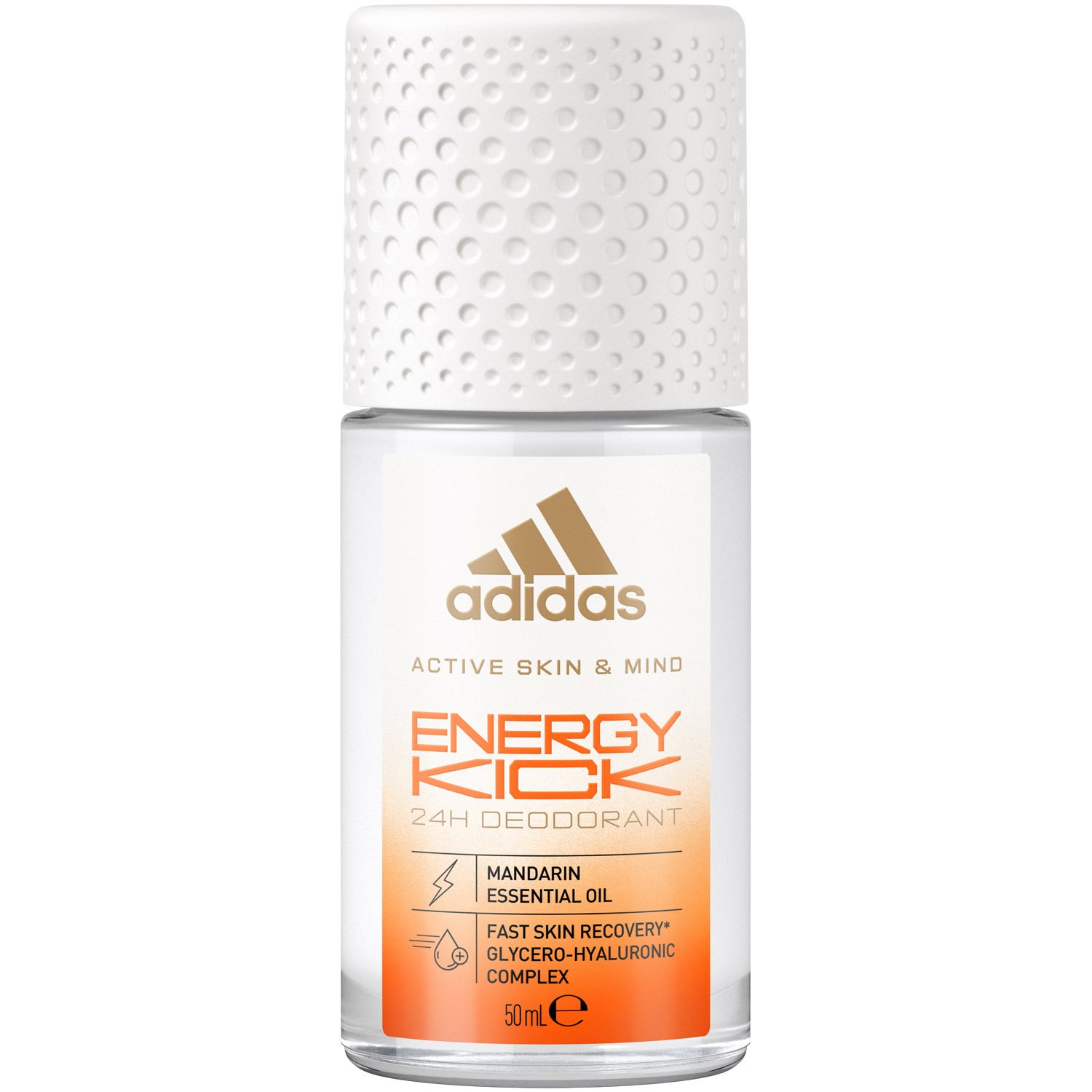 Дезодорант-антиперспирант шариковый Adidas Energy Kick 24h, 50 мл - фото 1