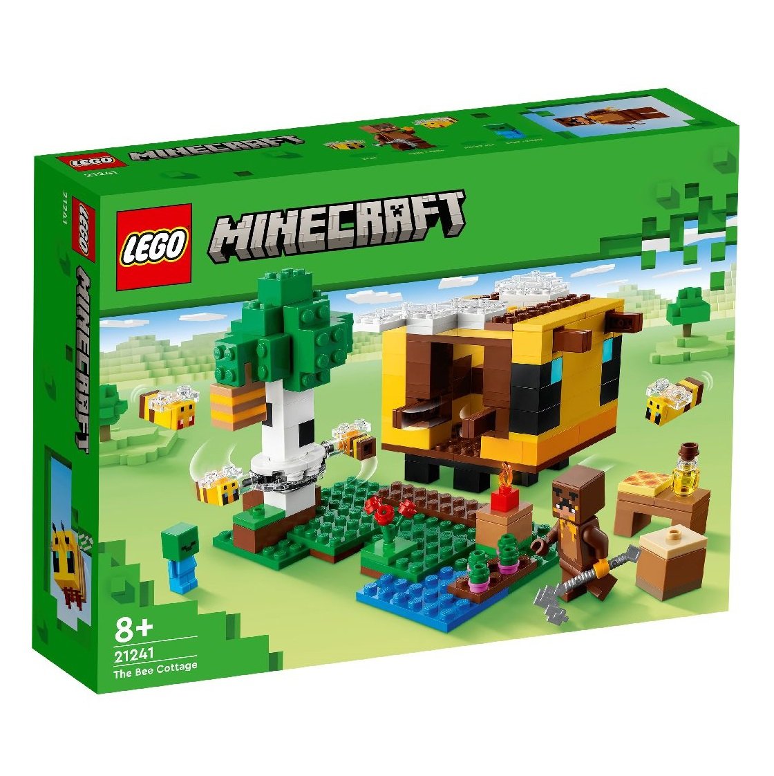 Конструктор LEGO Minecraft Бджолиний будиночок 254 деталей (21241) - фото 2