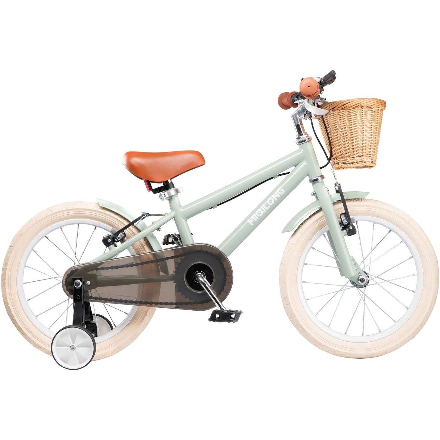 Дитячий велосипед Miqilong RM 12", оливковий (ATW-RM12-OLIVE) - фото 2