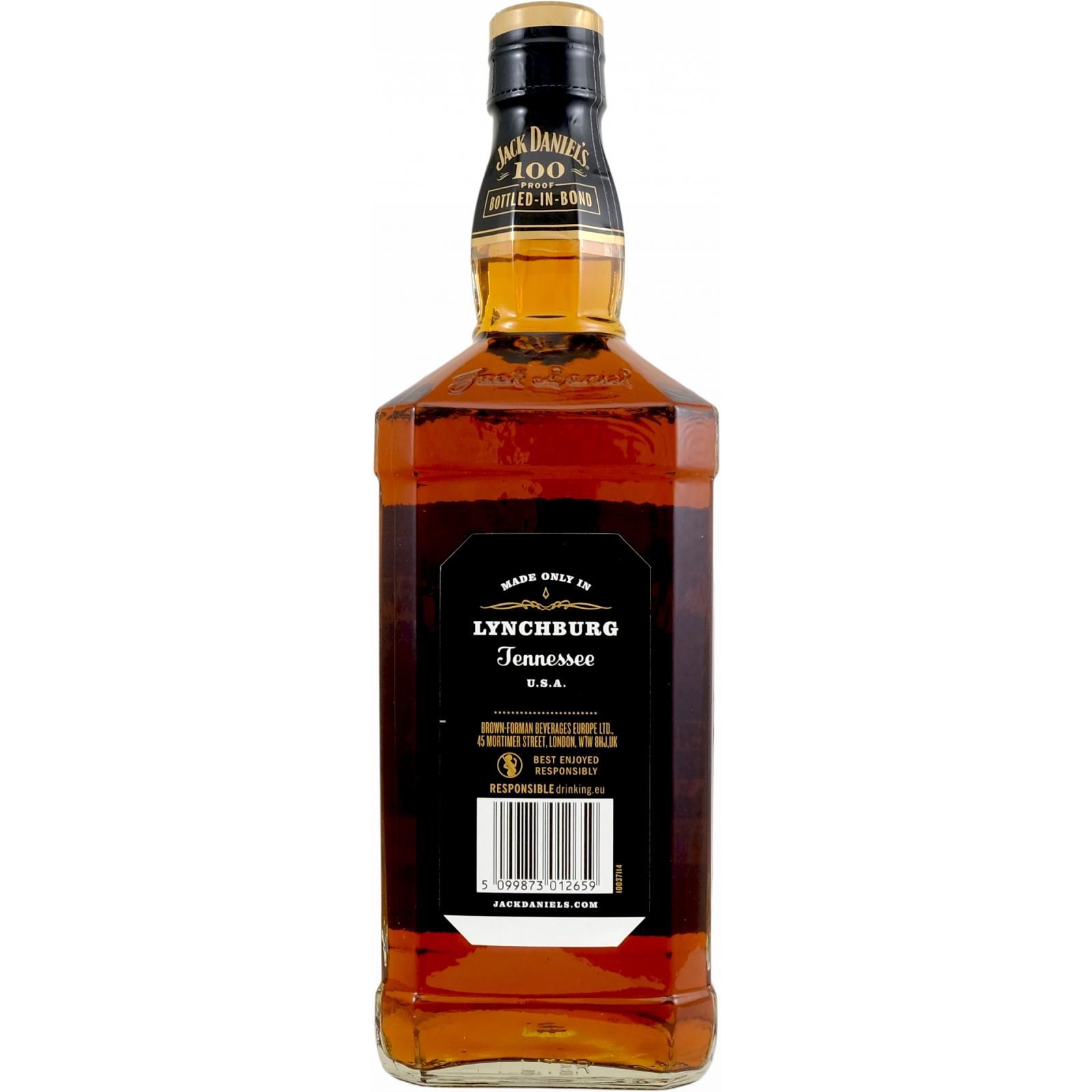 Віскі Jack Daniel's Bottled In Bond Tennessee Whiskey 50% 1 л - фото 4