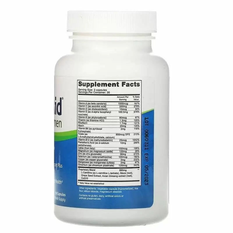 Репродуктивне здоров'я чоловіків Fairhaven Health FertilAid for men 90 капсул - фото 2