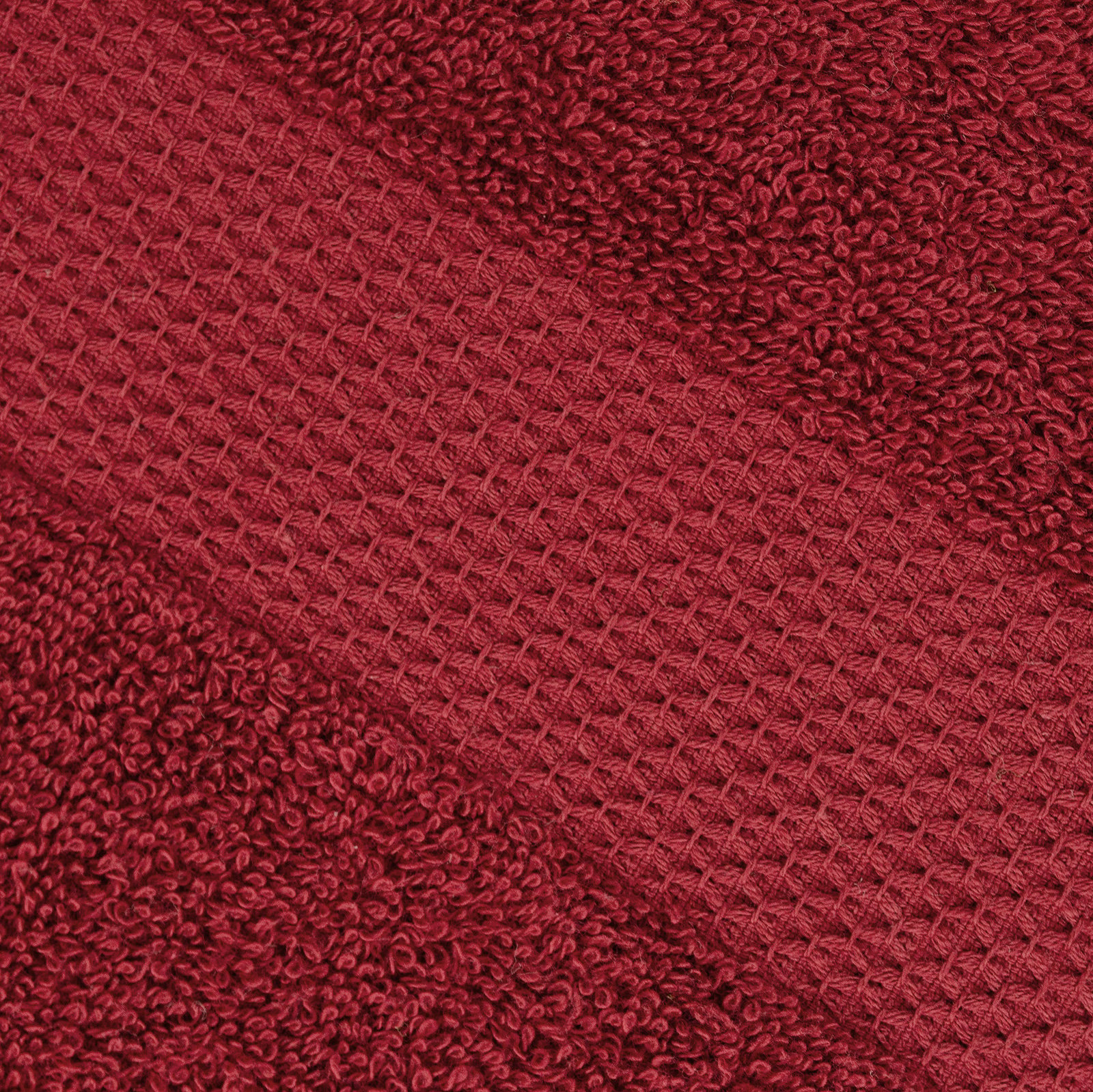 Полотенце махровое Home line, с бордюром, 90х50 см, бордовый (161672) - фото 2