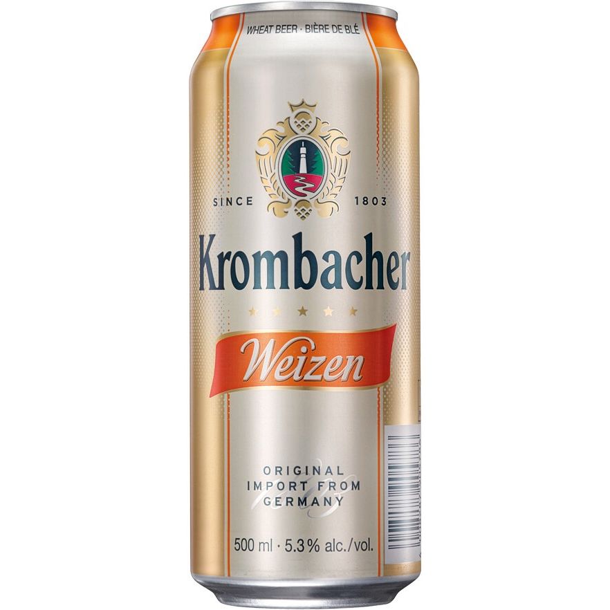 Набiр: пиво Krombacher Weizen 0.5 л + Krombacher Hell 0.5 л + Krombacher Pils (2 шт. х 0.5 л = 1 л) + термосумка - фото 5