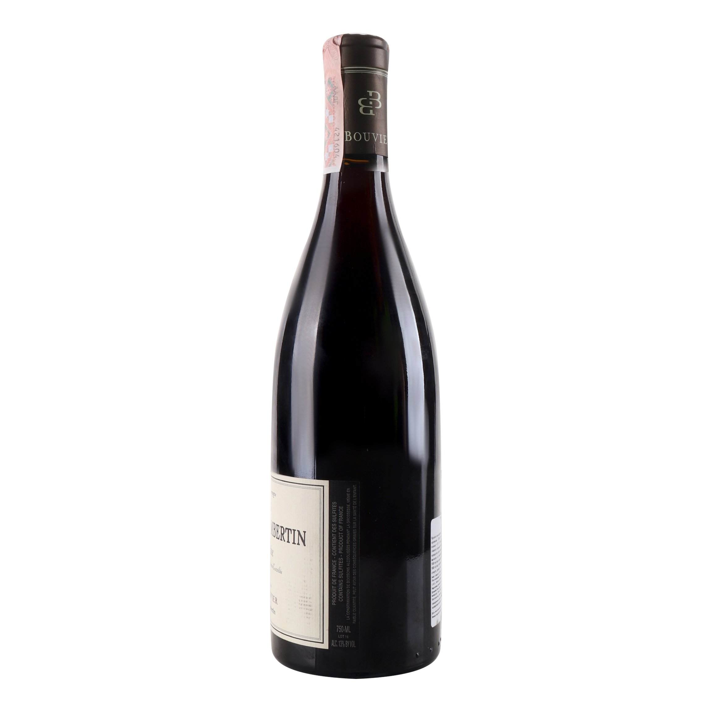Вино Domaine Rene Bouvier Gevrey-Chambertin La Justice 2016 АОС/AOP, красное, сухое, 13%, 0,75 л (776106) - фото 2