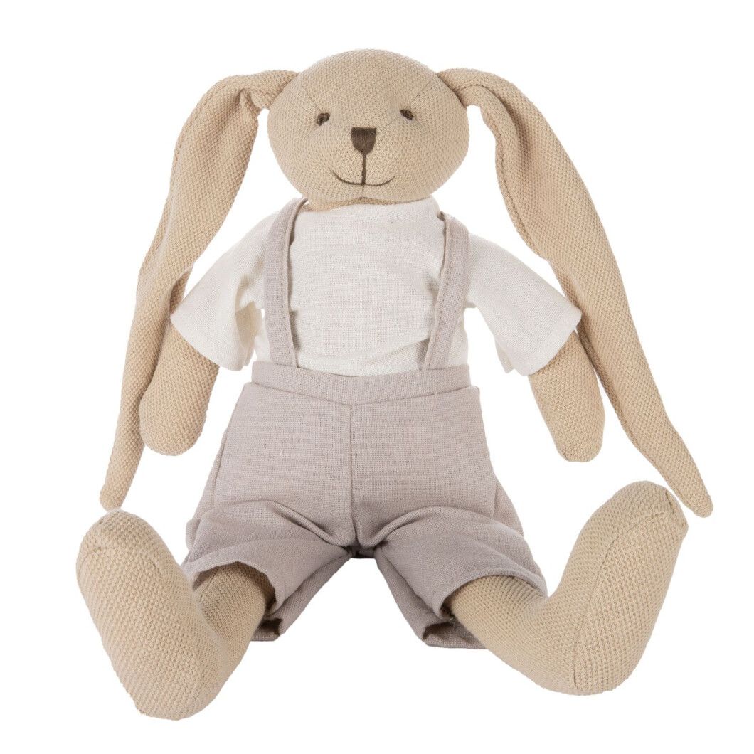 М'яка іграшка Canpol babies Кролик, бежевий (80/200_bei) - фото 3