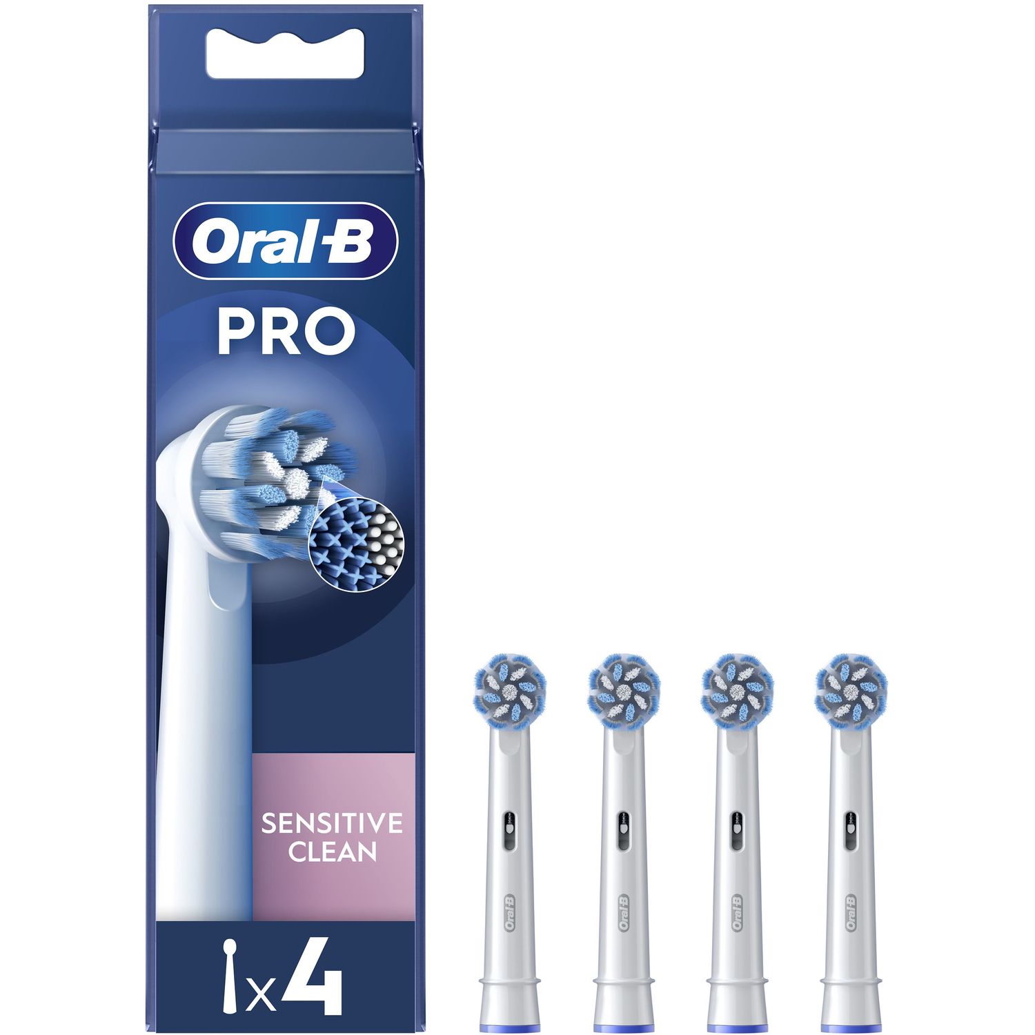 Насадки для электрической зубной щётки Oral-B Sensitive Clean, 2 шт. - фото 1