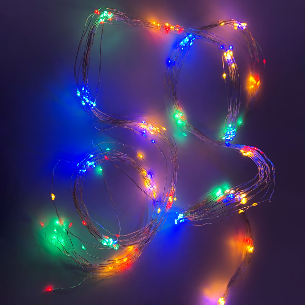 Электрогирлянда Novogod'ko Конский хвост 345 LED 2.3 м разноцветный статический свет (974225) - фото 1