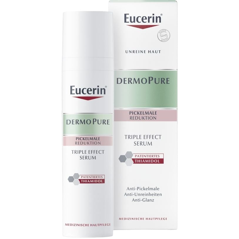 Сироватка потрійної дії Eucerin Dermo Pure для проблемної шкіри, 40 мл - фото 1