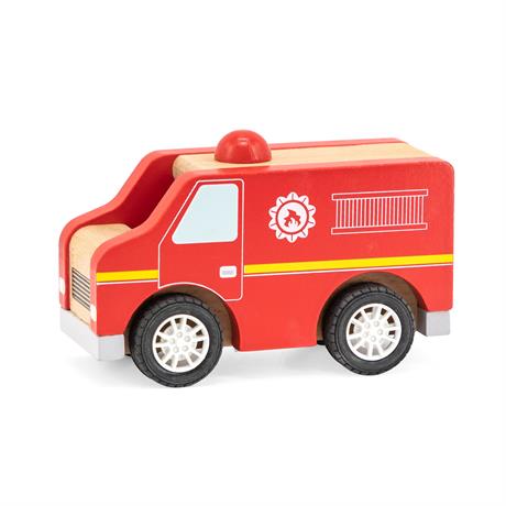 Деревянная машинка Viga Toys Пожарная (44512) - фото 2
