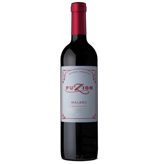 Вино Fuzion Malbec, червоне, сухе, 13,5%, 0,75 л (35595) - фото 1