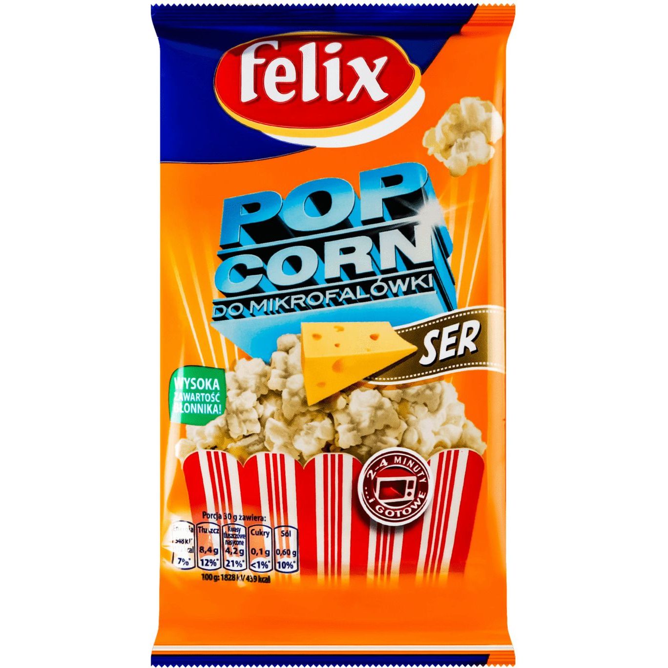 Кукурудза Felix для попкорну зі смаком сиру 90 г (917961) - фото 1