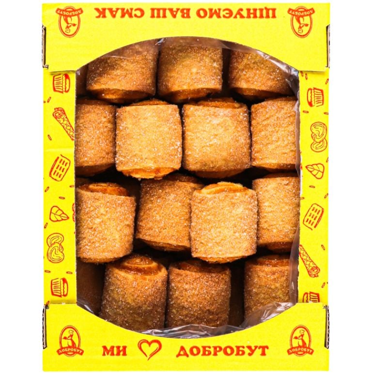 Печиво Добробут Абрикосовий рай пісочне 600 г (923326) - фото 1