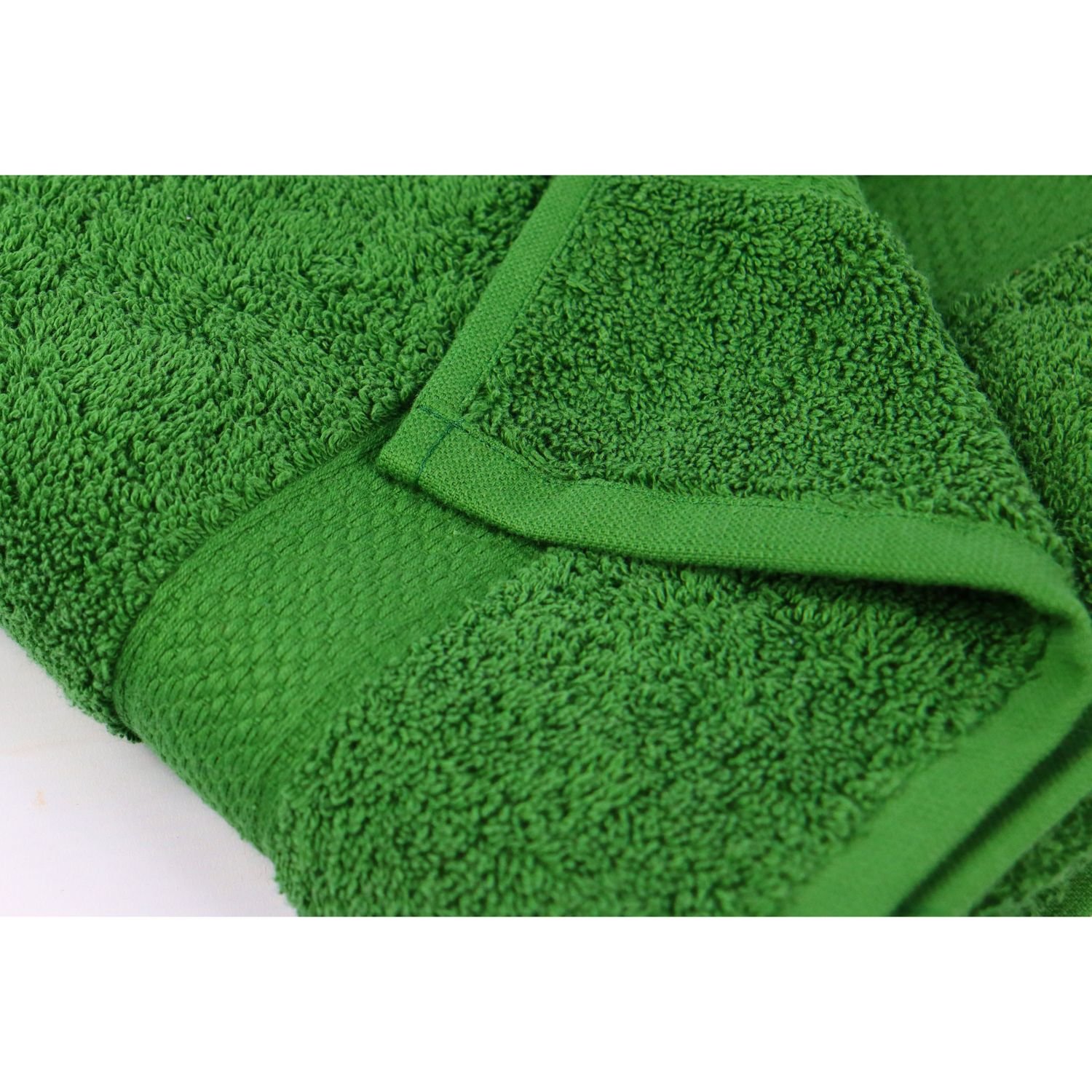 Полотенце Izzihome Colorful Haki махровое 100х50 см темно-зеленое (38753) - фото 3