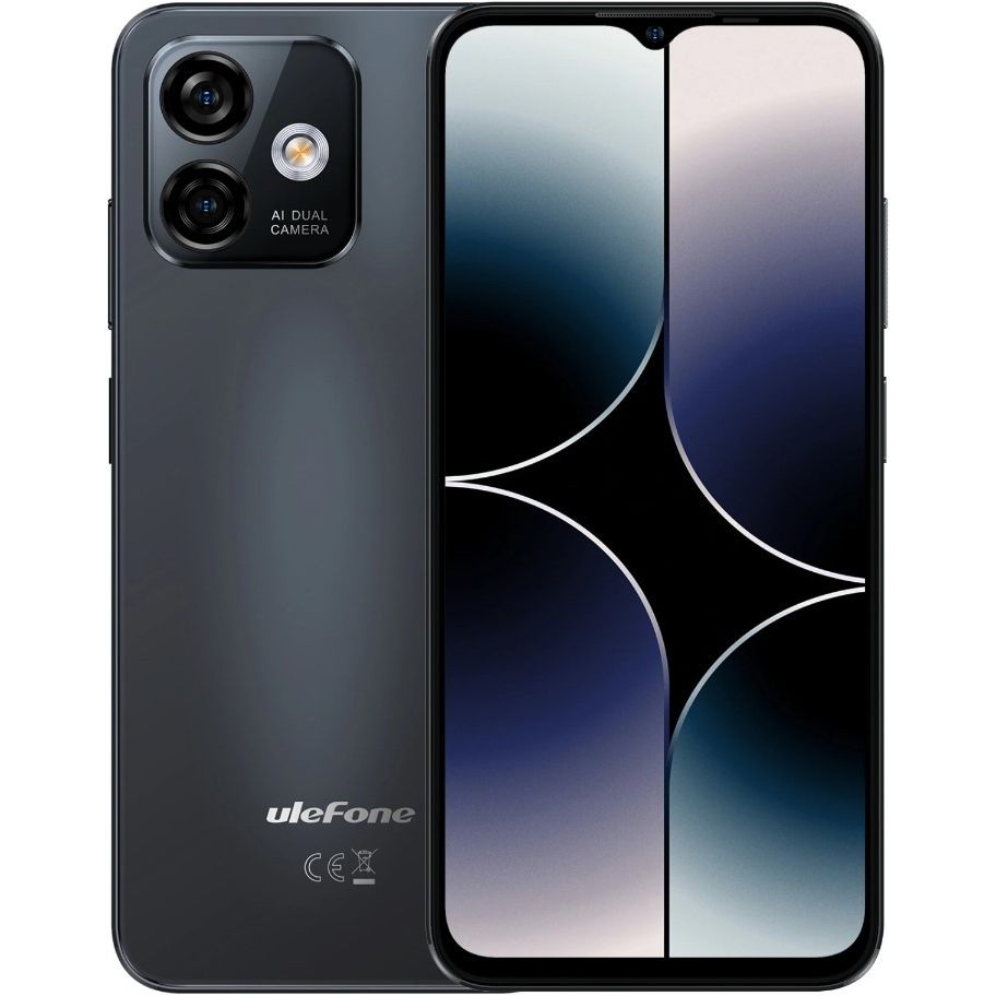 Смартфон Ulefone Note 16 Pro 4/128 Gb Global з чохлом Black - фото 1