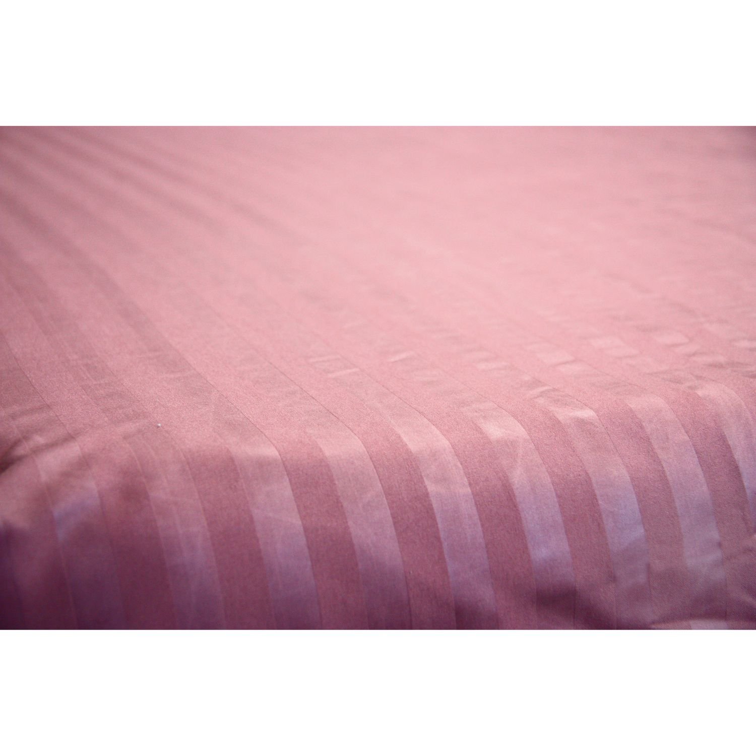 Простыня на резинке LightHouse Mf Stripe Pudra, 200х160 см, пудровая (605047) - фото 7