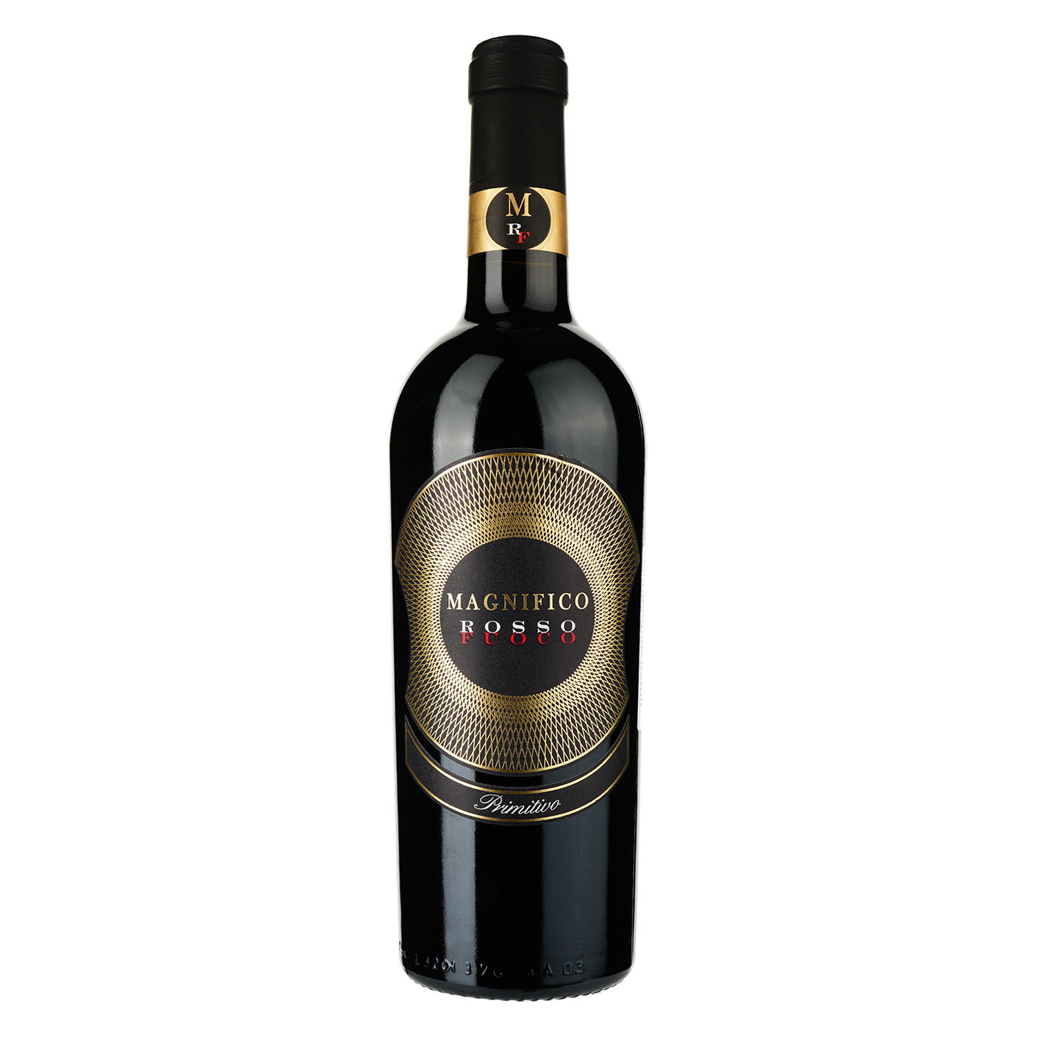 Вино Botter Magnifico Rosso Fuoco Primitivo Puglia IGT, красное, сухое, 0,75 л - фото 1