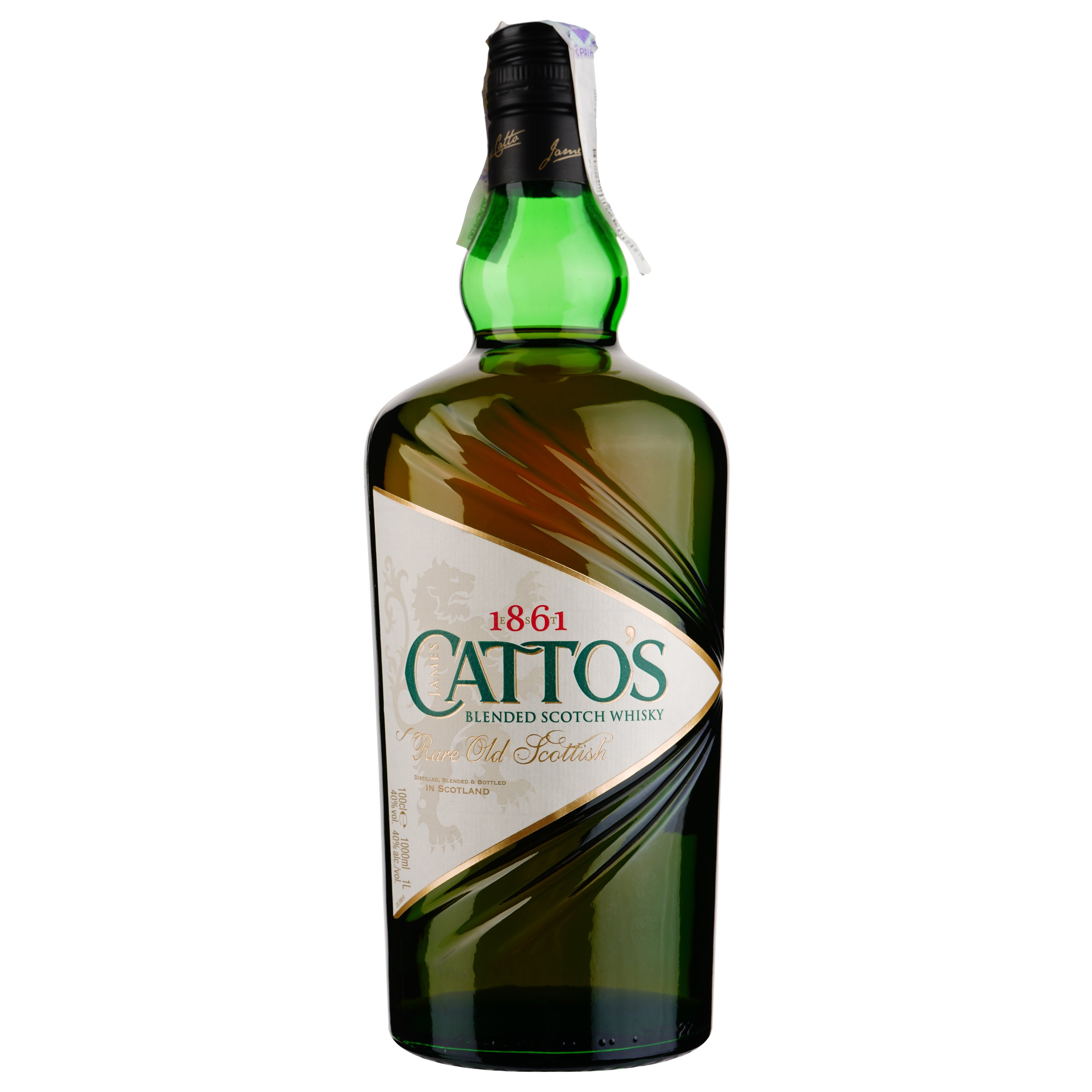 Виски шотландский Cattos, 40%, 1,0 л - фото 1
