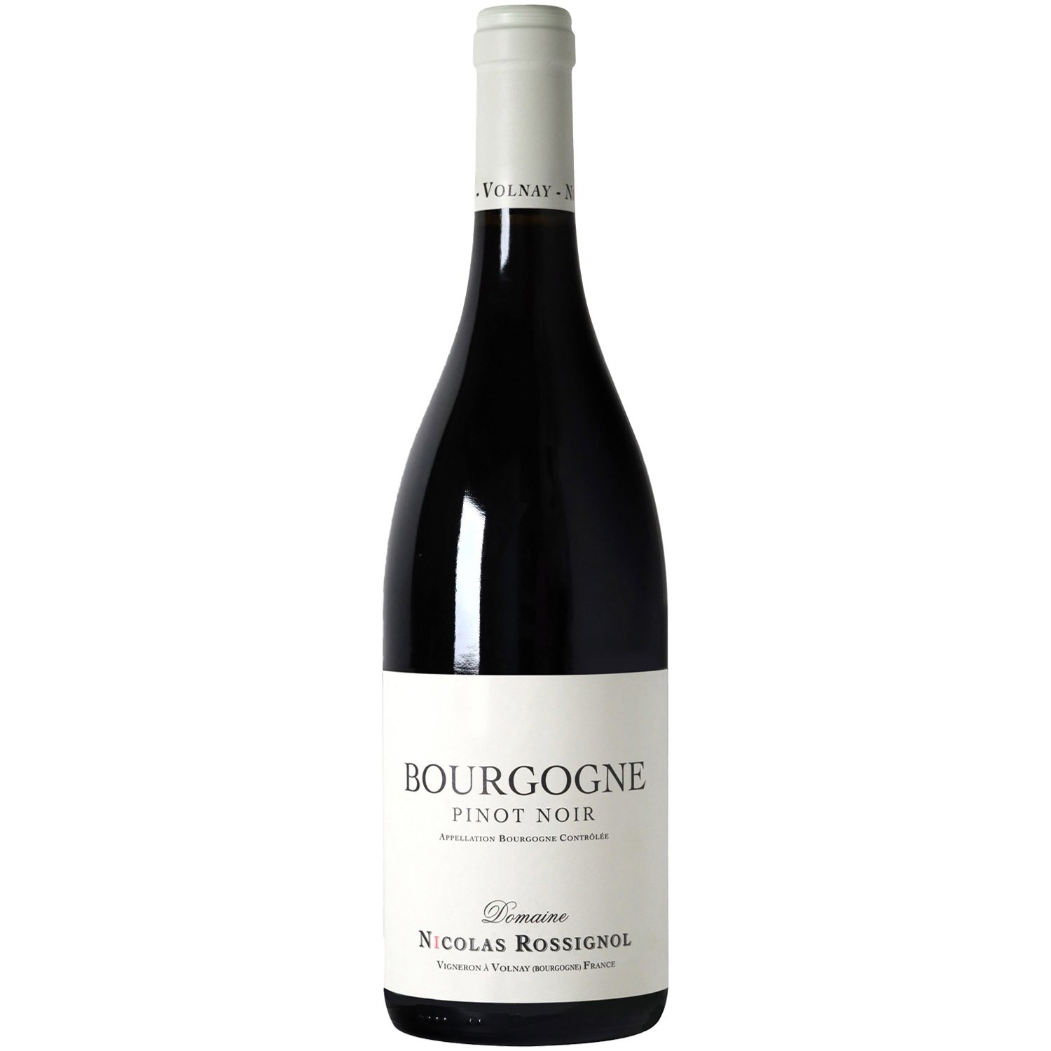 Вино Domaine Nicolas Rossignol Bourgogne Pinot Noir 2020, червоне, сухе, 0,75 л - фото 1