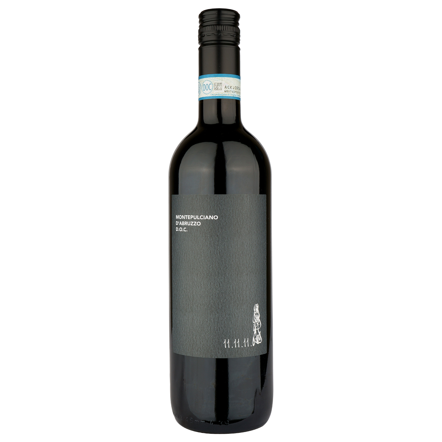 Вино 11.11.11. Montepulciano D'Abruzzo DOC, червоне, сухе, 0,75 л - фото 1