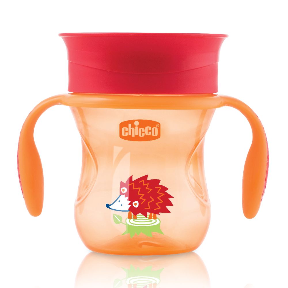 Чашка Chicco Perfect Cup, 200 мл, 12 м +, помаранчевий (06951.30.50) - фото 1