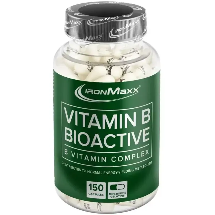 Вітамінний комплекс IronMaxx Vitamin B Bioactive 150 капсул - фото 1