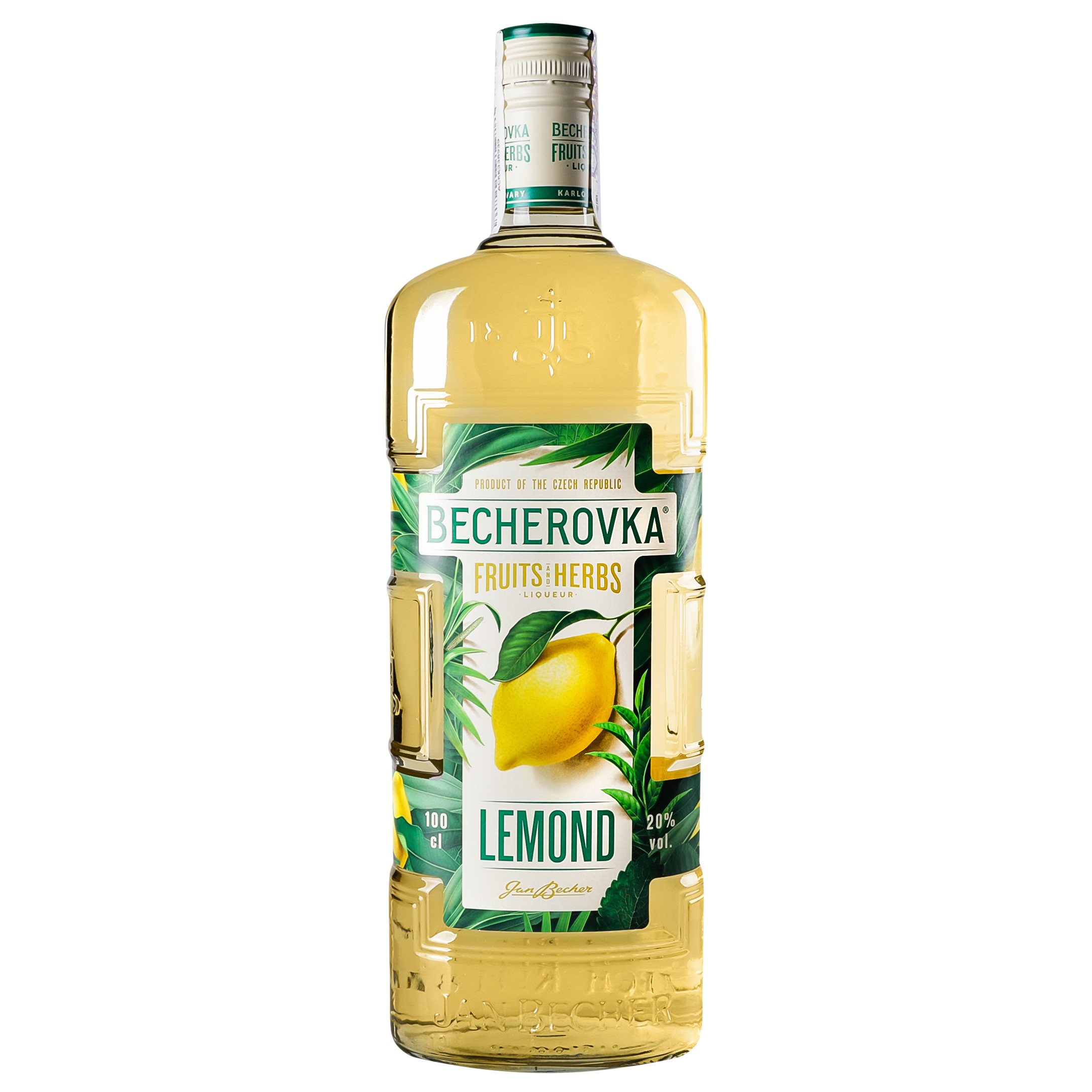 Настоянка лікерна Becherovka Lemond, 20%, 1 л (701849) - фото 1