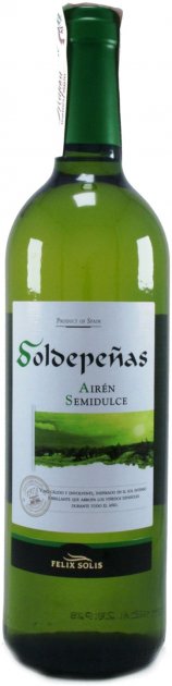 Вино Soldepenas blanco semi sweet белое полусладкое, 0,75 л, 10,5% (443370) - фото 1