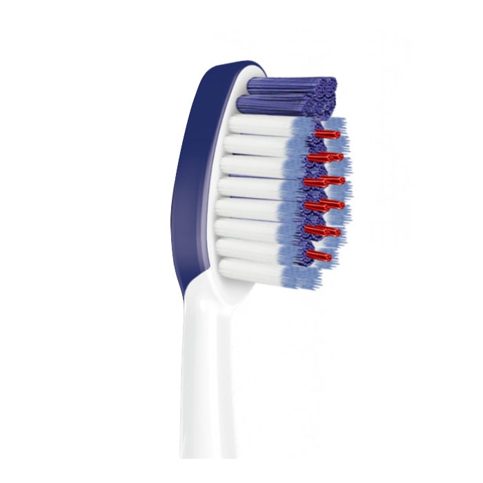 Зубна щітка Sensodyne Чутливість зубів та захист ясен, м'яка, білий з синім - фото 3