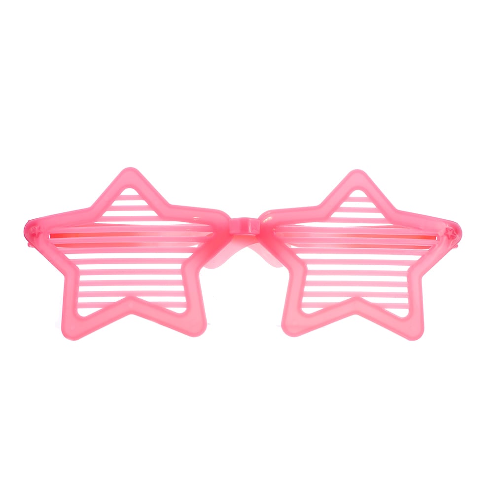 Окуляри карнавальні Offtop Зірки, рожевий (870182) - фото 1