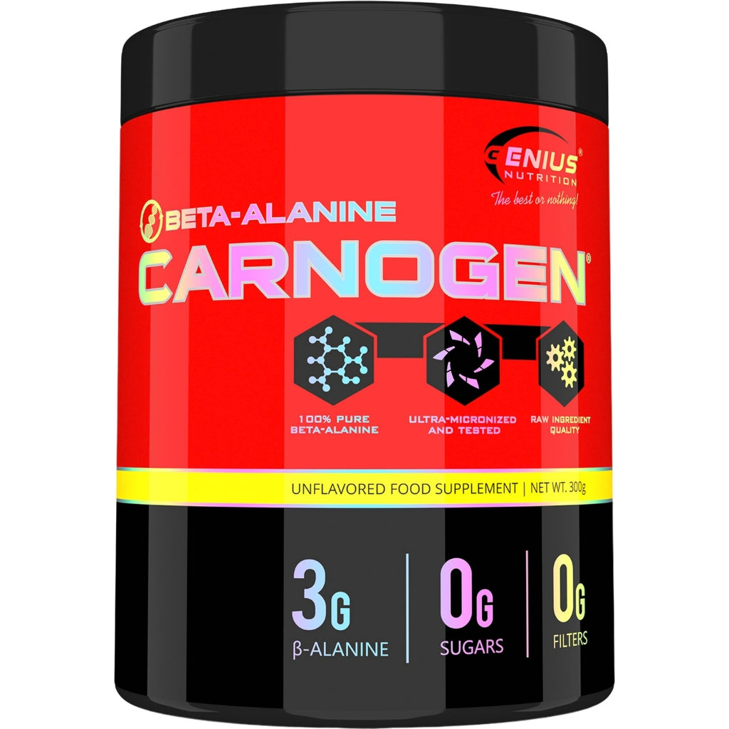 Передтренік Genius Nutrition Carnogen Beta-alanine 300 г - фото 1