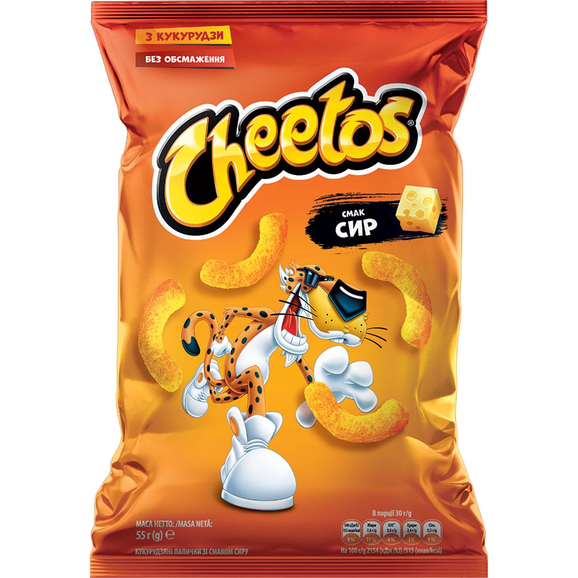 Палички кукурудзяні Cheetos зі смаком сиру, 55 г (857713) - фото 1